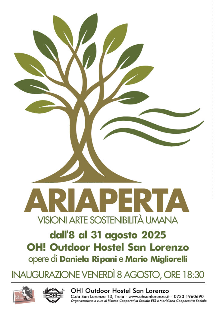 ARIAPERTA – Visioni arte e sostenibilità umana