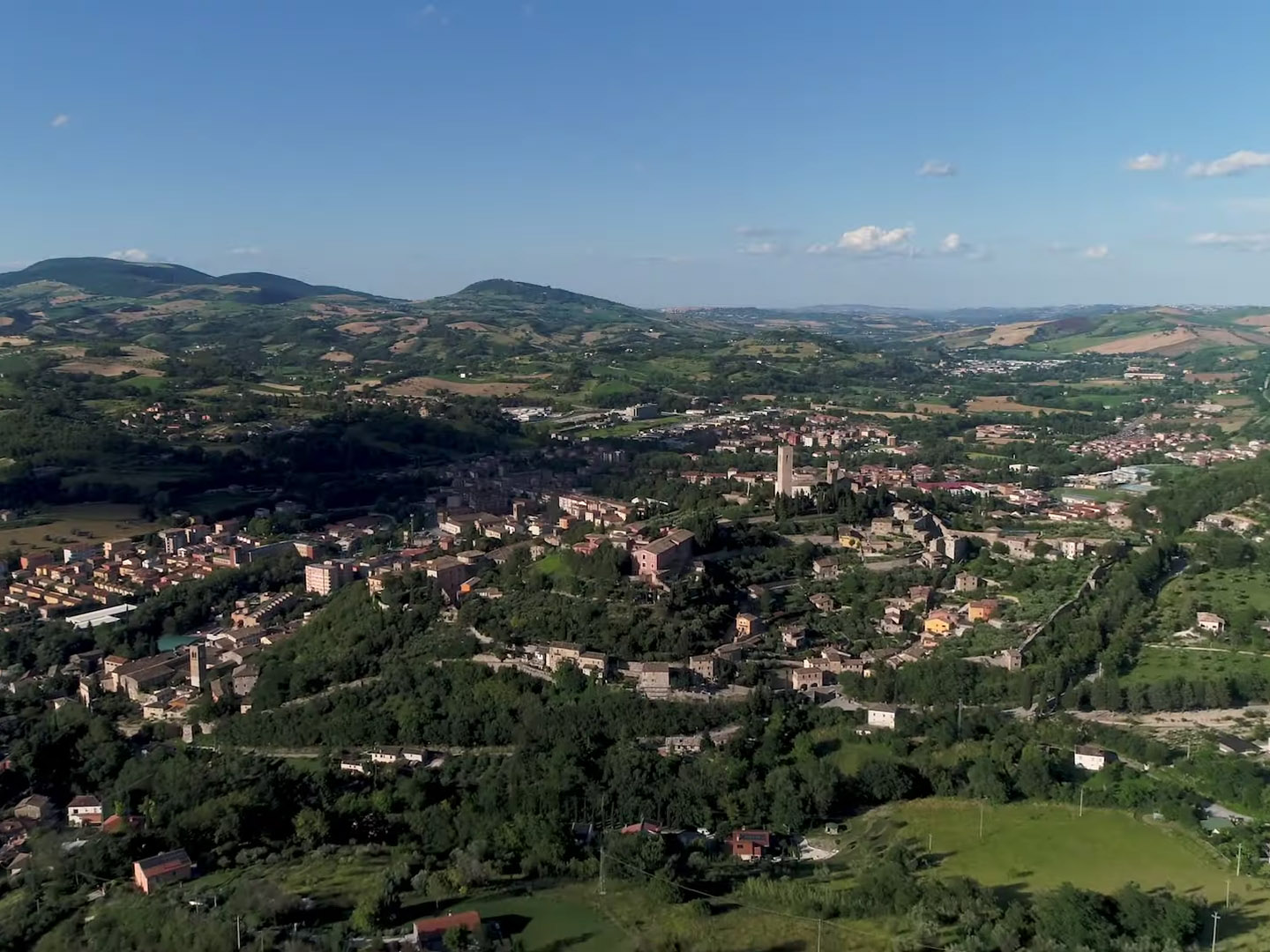San Severino Marche panorama